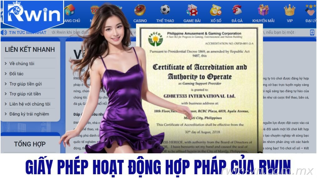 Giấy phép RWIN