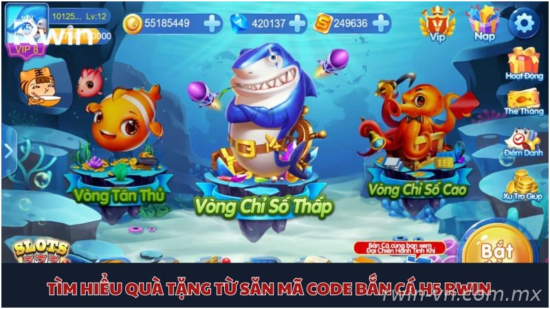 Tìm hiểu mã code bắn cá H5 Rwin