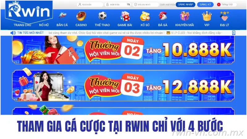 Cách tham gia RWIN